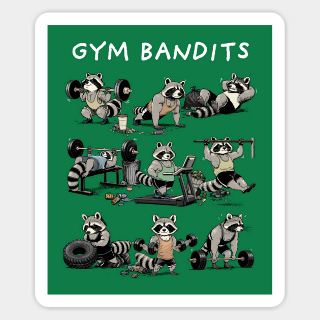 Gym Bandits Magnet by GoshWow®