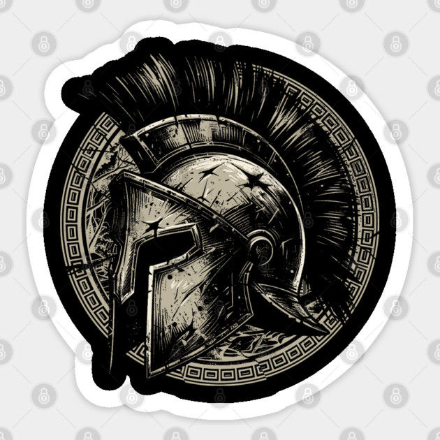 Spartan Sticker by GoshWow®