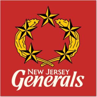 Defunct New Jersey Generals Football Team Posters and Art
