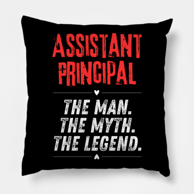 Assistant Principal Pillow by BlackMeme94