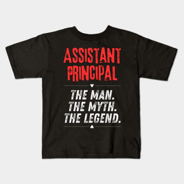 Assistant Principal Kids T-Shirt by BlackMeme94