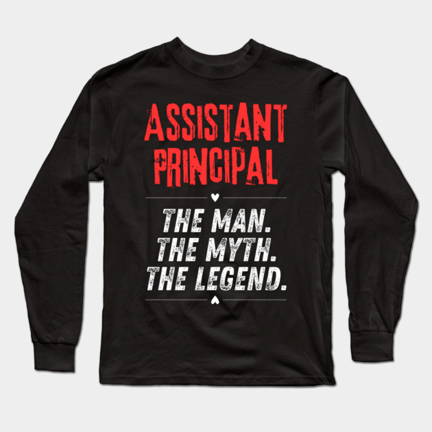 Assistant Principal Long Sleeve T-Shirt by BlackMeme94