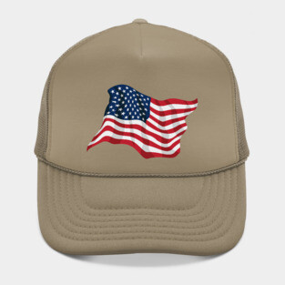 American Pride USA Flag Waving Hat
