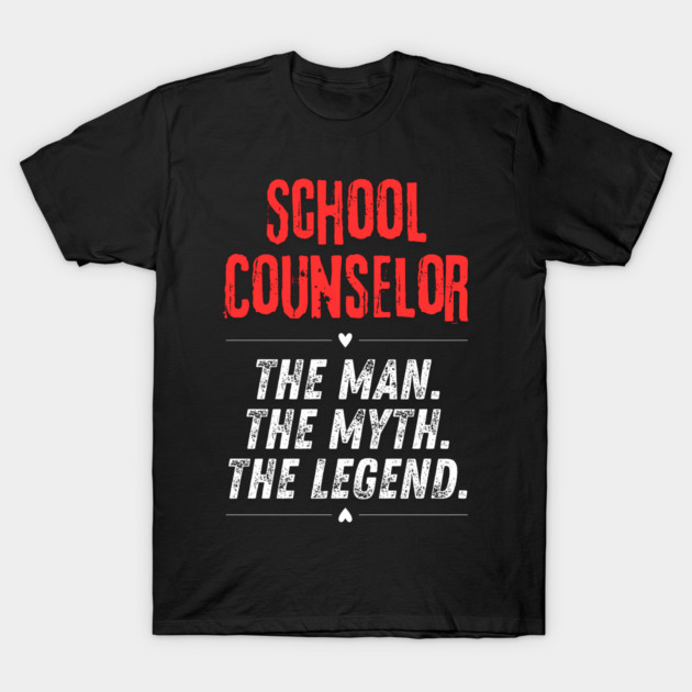 School Counselor T-Shirt by BlackMeme94