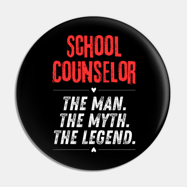 School Counselor Pin by BlackMeme94