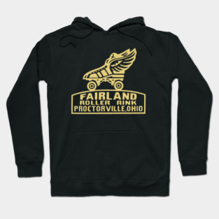 Vintage Roller Skating Proctorville Ohio Hoodie