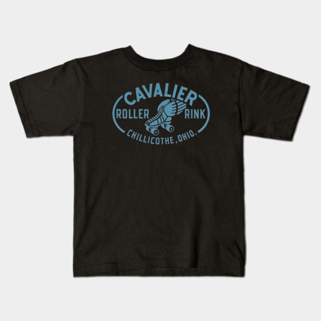 Vintage Roller Skating Chillicothe Ohio Kids T-Shirt by Timeless Chaos