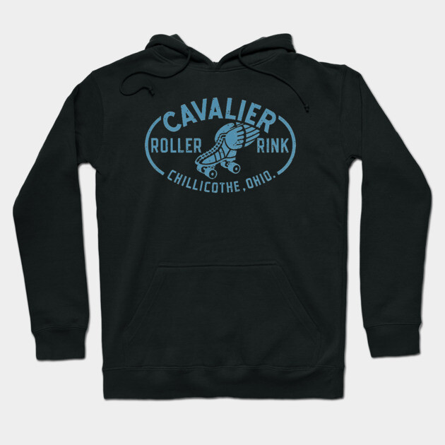 Vintage Roller Skating Chillicothe Ohio Hoodie by Timeless Chaos