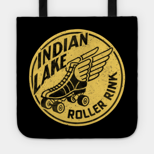 Vintage Indian Lake Roller Skating Tote by Timeless Chaos