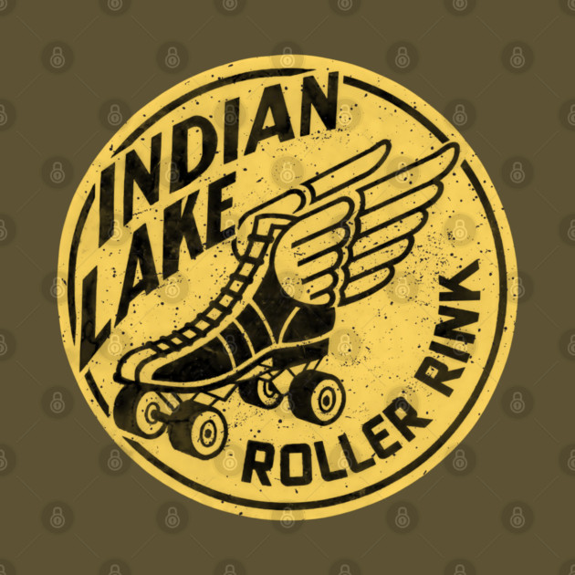 Vintage Indian Lake Roller Skating by Timeless Chaos