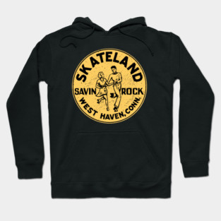 Vintage Roller Skating West Haven Connecticut Hoodie