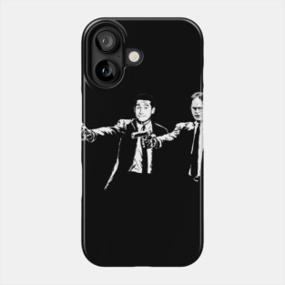 The Office US Dwight Michael Banksy Pulp Fiction Phone Case