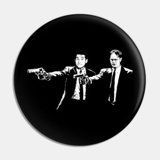 The Office US Dwight Michael Banksy Pulp Fiction Pin