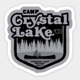 Camp Crystal Lake Sticker