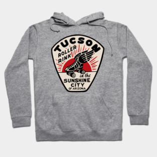 Vintage Roller Skating Tucson Arizona Hoodie