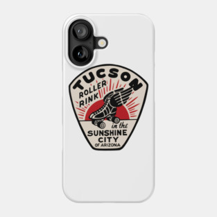 Vintage Roller Skating Tucson Arizona Phone Case