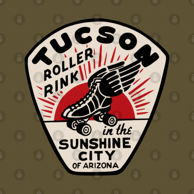 Vintage Roller Skating Tucson Arizona by Timeless Chaos