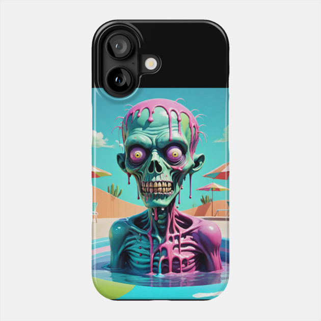 Melting Zombie Phone Case by Grave Digs