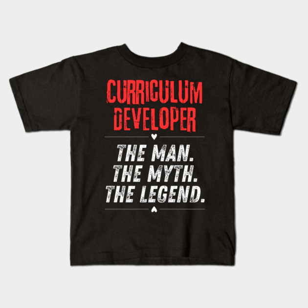 Curriculum Developer Kids T-Shirt by BlackMeme94