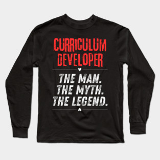 Curriculum Developer Long Sleeve T-Shirt