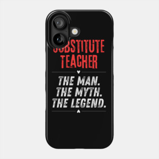 Substitute Teacher Phone Case