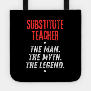 Substitute Teacher Tote