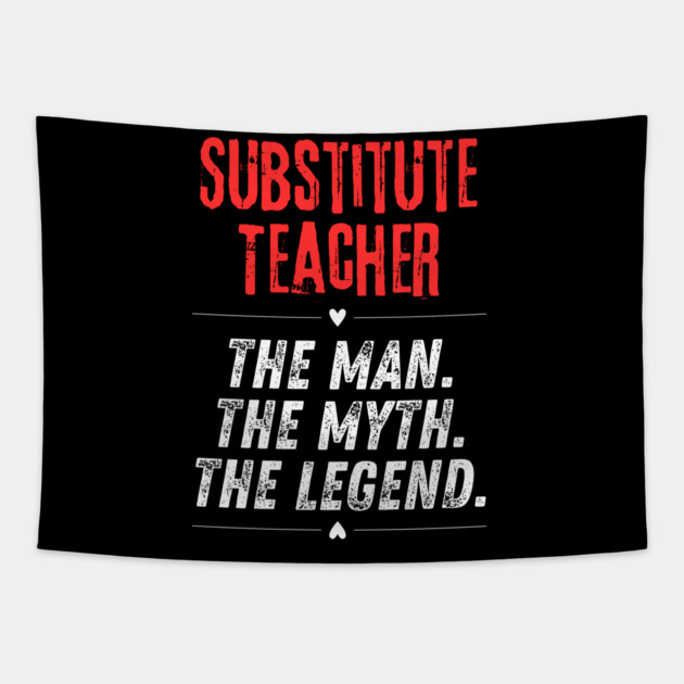 Substitute Teacher Tapestry by BlackMeme94