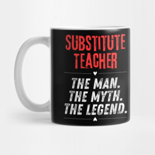 Substitute Teacher Mug