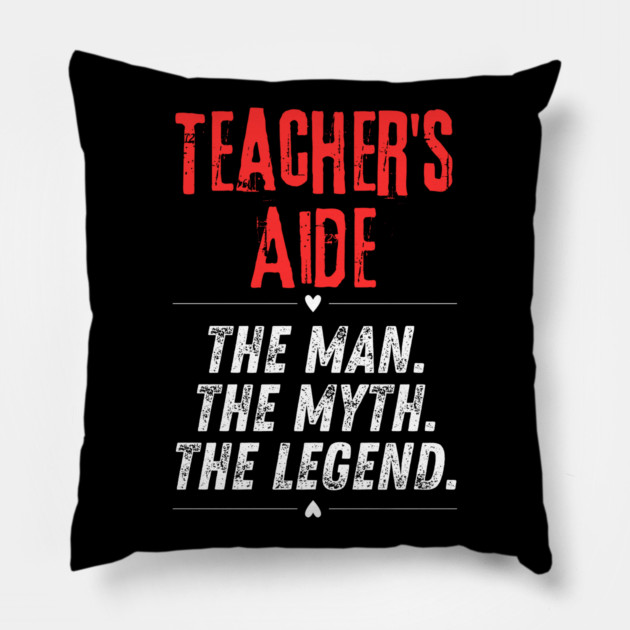 Teacher's Aide Pillow by BlackMeme94