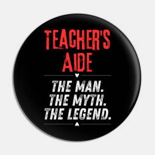 Teacher's Aide Pin