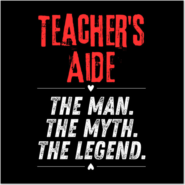 Teacher's Aide Wall Art by BlackMeme94