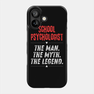 School Psychologist Phone Case