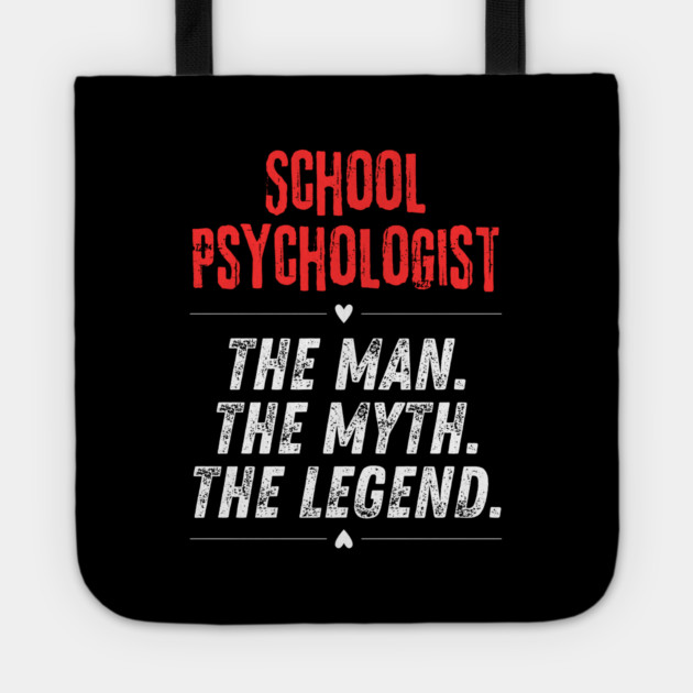 School Psychologist Tote by BlackMeme94
