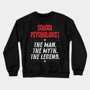 School Psychologist Crewneck Sweatshirt