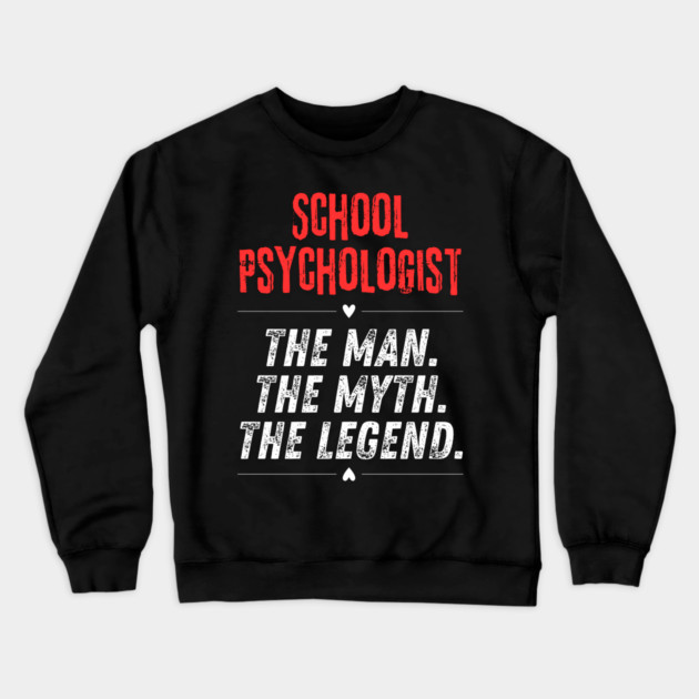 School Psychologist Crewneck Sweatshirt by BlackMeme94
