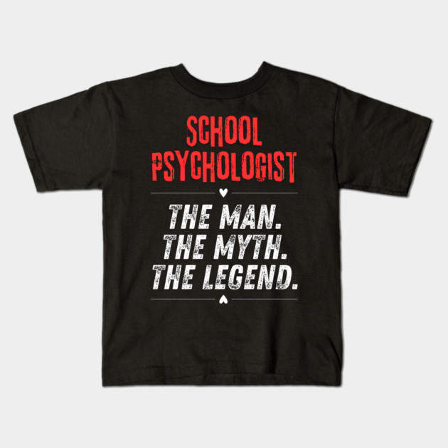 School Psychologist Kids T-Shirt by BlackMeme94