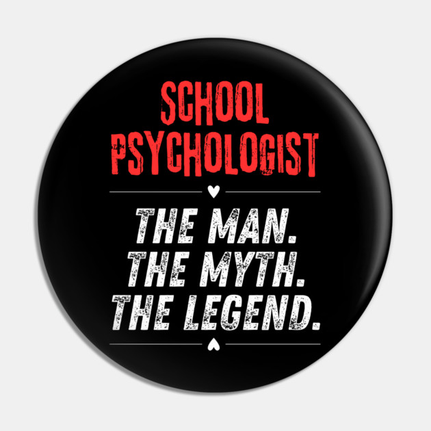 School Psychologist Pin by BlackMeme94