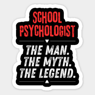 School Psychologist Sticker