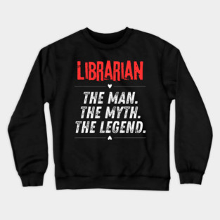 Librarian Crewneck Sweatshirt
