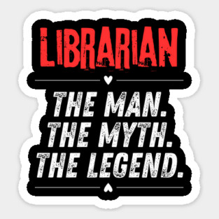 Librarian Sticker