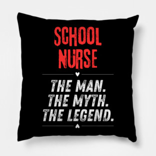 School Nurse Pillow