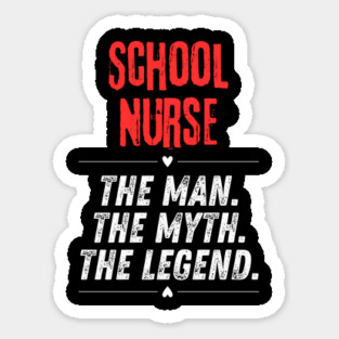 School Nurse Sticker
