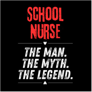School Nurse Posters and Art