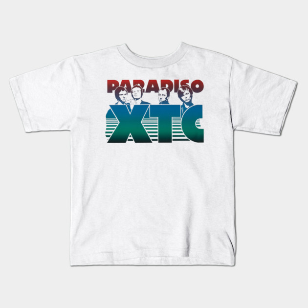 XTC Paradiso Vintage Kids T-Shirt by Timeless Chaos