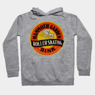 Vintage Roller Skating Mammoth Garden Hoodie