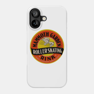 Vintage Roller Skating Mammoth Garden Phone Case