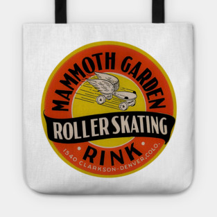 Vintage Roller Skating Mammoth Garden Tote