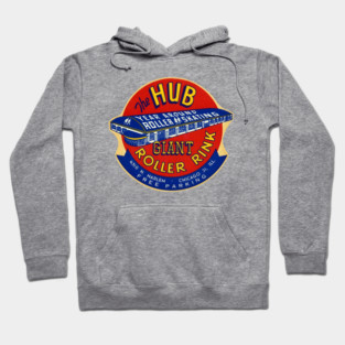 Vintage Roller Skating Chicago Hoodie