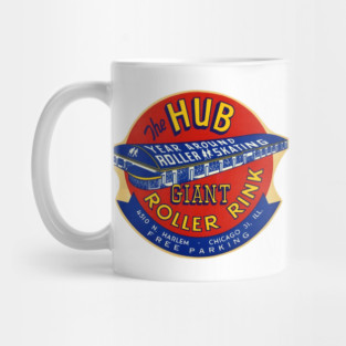 Vintage Roller Skating Chicago Mug
