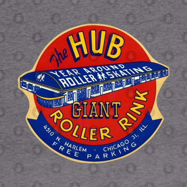 Vintage Roller Skating Chicago by Timeless Chaos